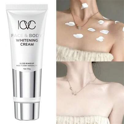 美白保湿裸妆粉底霜，适合所有浅肤色，保湿，男女通用