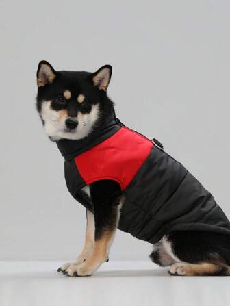 Winter Warm Waterproof Dog Jacket For Small Medium Large Dogs Clothes Chihuahua Vest French Bulldog Costume Pet Apparel Dog Coat, Winter Dog Coat, Dog Clothes, 7 Sizes, Suitable For Large, Medium And Small Dogs, Dog Vest, Dog Cold Weather Coat, Waterproof Dog Snowsuit, Dog Winter Jacket Windproof, Dog Puffer Jacket Blue Multiple Sizes