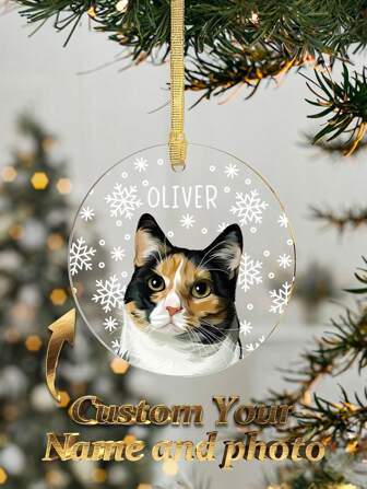 Custom Round Card Hanger, Car Rearview Mirror Personalized Puppy Picture Decoration, Personalized Portrait Mat Customization, Valentine's Day Gift, Custom Dog Decoration, Christmas Gift, Dog Owner Gift, Pet Lover Gift, Christmas Decoration, Anniversary Gift, Friend Gift, Pet Souvenir, Pet Delivery Gift, Mom And Dad Gift, Girlfriend/Boyfriend Gift