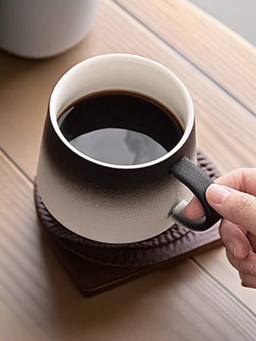 كوب قهوة سيراميك قطعة واحدة، كوب يد شخصي إبداعي، للاستخدام المنزلي، كأس كولا، فنجان شاي بعد الظهر، أكواب مكتب، كاس ماء للجنسين، هدية عطلة، لوازم مدرسية