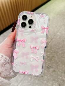 Ốp lưng điện thoại họa tiết nơ hồng Bow-Knot 1 chiếc tương thích với iPhone 16 Pro Max, 11/12/13/14 Plus, 15 Pro/15 Plus/15 Pro Max, 7 Plus/8 Plus, X/XS Max/XR, 11 Pro/12 Pro/13 Pro/14 Pro, 12 Mini/13 Mini, 11 Pro Max/12 Pro Max/13 Pro Max/14 Pro Max/14 Plus, 6/6S/6 Plus, 7/8, 16 Pr/16 Pro/16 Plus/16 Pro Max Chống nước, Chống sốc, Chống rơi, Chống trầy xước - Nhiều màu - Xem 2