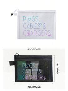 حقيبة تجميل شبكية بنمط كابل البيانات، حقيبة تخزين محمولة بوسادة هوائية حمراء، حقيبة مستحضرات التجميل، حقيبة العناية بالبشرة، الضروريات السفرية، لوازم السكن الجامعي، هدايا العروس، هدايا الأم، هدايا عيد الميلاد، هدايا للأصدقاء والمعلمين، تخزين الحمام، تخزين المجوهرات، تخزين زيت الشفاه ومستحضرات التجميل، حقيبة للعودة إلى المدرسة، حقيبة سفر للنساء، حقيبة مكياج للسفر