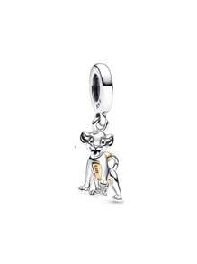 Disney 1 Pieza de Colgante de Cuenta de Plata de Ley 925, Adecuado para Pulsera DI.Y Original, Regalo de Joyería de Moda para Cumpleaños o Compromiso de Mujer, Modelo de Caliente