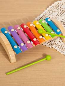 Wooden Xylophone – Colorful Decorative Music Toy With Mallets, Creative Gift Idea For Music Lovers