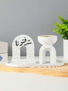 مجموعة واحدة من الشعلة البخور والزينة الزخرفية. حامل البخر، الحرق البرك، فروج المنزل، ديكور المنزل. إنه مناسب لتزيين المنزل والنوم وغرف المعيشة (As قطعة مركزية ديكور)، المكاتب، Yogaues، والحفلات، - At an elegant Atm. يمكن استخدامه أيضًا لتزين المعبد. هذا الإحراق أو الإشعال.