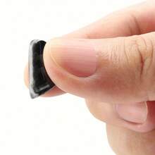 6pcs 20mm Black Car Door Lock Keyhole Protective Stickers, Decorative Decals