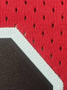 Men's Basketball Jersey 91 Red Embroidered Casual Sports Vest Round Neck Sleeveless Training Suit - Red - View 4