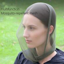 户外钓鱼帽防虫帽防蚊帽网钓防晒帽防蜂帽透气遮阳面罩