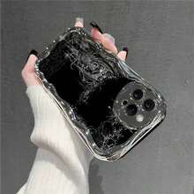 Gothic Angel Dark Art Print Element-Design Phone Case, Suitable For IPhone Models 16, 15, 14 Pro Max, 13, 12, 11, XS Plus Phone Cases, Made Of TPU Silicone Material, Providing Shock And Drop Protection, With Drop Protection Function, And Has A Very Good Hand Feel. It Is The Most Suitable Gift For Family, Friends, And Loved Ones. - 銀色 - 查看 3