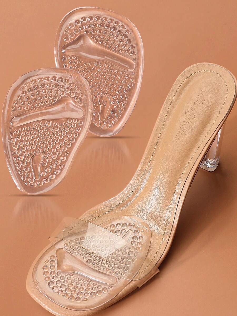 HALF INSOLE Metatarsal Pads Women | Heel Inserts For Women | Ball Of Foot Cushions (1 Pair Foot Pads) All Day Pain Relief And Comfort One Size Fits Shoe Inserts For Women For Women High Heels Women Pumps And Men Sneakers Shoes Summer Daily Wear  Casual  Beach    Beach - Trong sáng - Xem 1