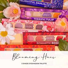 Profusion Cosmetics Blooming Hues 5 Shade Eyeshadow Palette, Multi Finish Floral Inspired Shades Ideal For Day-To-Night Looks, PEACEFUL PEONY
