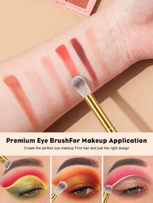 32pcs Makeup Brush Set,Powder Brush Contour Brush Blush Brush Highlight Brush Eyeshadow Brush Eyebrow Brush Eyelash Brush Shadow Brush Blending Brush Smudge Brush,Makeup Tools With Soft Fiber For Easy Carrying,Brush For Travel,Gift For Women&Girls. - 彩色 - 查看 8
