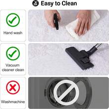 Super Fluffy Rug For Bedroom, Modern Shag Area Rugs, Soft And Cozy Plush Carpet For Kids,Girls Boys And Teens Decorations For Living Room Dorm Nursery Classroom - trắng - Xem 9