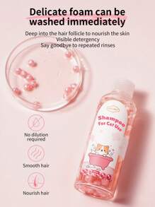 GJYC PET Cat Colognes Shampoo - Grooming Supplies for Soft and Shiny Coat - Classic Fresh Scent, Long lasting fragrance - 5.07 fl oz