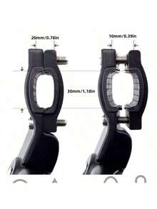 1pc Adjustable Aluminum Bicycle Side Rack, Essential For Biking - Multicolor - View 3