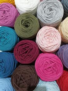 1/2 件 T 恤纱,大号 300g ± 20g T 恤纱卷 - 2 厘米宽,机织针织纱,柔软且用途广泛,适用于 DIY 工艺品,用于钩编和编织袋、靠垫、玩偶、毯子、拖鞋、手工艺钩编项目,有多种颜色可供选择,多色纱 | 涤纶纱 | 腈纶纱 | 钩编纱 | 工艺纱 | 鲜艳的纱球 | 多功能工艺材料、针织配件和用品 - 彩色 - 查看 13