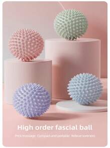 6/7/9cm Massage Ball, Muscle Knot Massage Roller With Spikes For Deep Tissue Trigger Point, Muscle Recovery And Myofascial Pain Relief