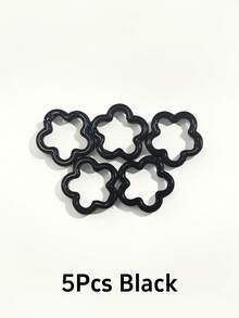 5/10 PCS Aluminum Alloy Flower Shape Outdoor Keychain, Bright Color, Multi-Functional Pop-Up Fob For DIY, Lightweight And Durable Floral Keyring Accessory For Everyday Carry, Versatile Clip-On Charm, Weather-Resistant Metallic Finish, Compact Outdoor Gadget, Eye-Catching Palette, Quick-Release Design, Perfect Giftable Accessory