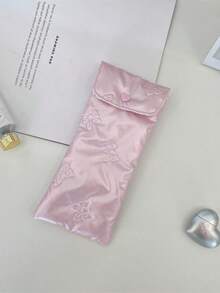 1Pc Bow Knot & Heart Glasses Bag,Girls Glasses Storage Box, Sunglasses Accessories Featuring A Cute Anime Style, Cartoon Design, And A Girlish Heart Pattern, Lightweight And Suitable For Taking With You, Perfectly Protecting Sunglasses And Making It A Great Gift For Friend, Family, Teacher,Back To School Travel Essentials Travel Accessories Travel Bag Vacation Holiday School Stuff Glasses Case Sunglasses Women - Multicolor - View 13