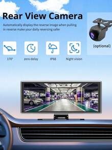 XUDA 2025 新款 11.26 英寸 IPS CarPlay 触控屏无线 CarPlay 和 Android Auto 多媒体视频播放器便携式 MP5 播放器兼容 Apple 或 Android Auto