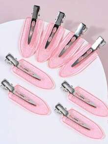 8个刘海夹，色彩缤纷的糖果色简约DIY发饰夹，侧边发夹，一体式发夹，刘海夹，时尚发夹，适合女孩，返校季，旅行度假必备，女士发饰，梳子，理发配件，吹风机，头发，理发师，美发工具，美发产品，吹风机，头发，美发产品，美发工具，梳子，理发师，理发配件，美发设备，发型，美发，头发，美发产品，美发工具，美发用品，理发师，理发配件，理发店，美发设备 - 粉色 - 查看 7