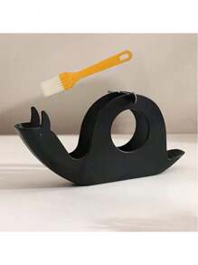 1 pezzo Portacoil in plastica resistente con mosquito a forma di , anti-incendio e anti calore, porta-incenso integrato e astratto, decoro domestico carino, adatto per camera da letto, bagno, ufficio, piatto d'incenso alla moda bianco e nero