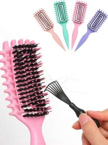 Pelo per definire i ricci per capelli ondulati e riccioli Pettine leggero per modellare e staccare, anti-crespo, ideale per peli bagnati ed asciutti