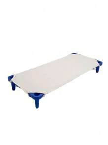 1 pieza Sábana para cama de guardería para siesta de bebés y preescolares con elásticos en las esquinas, accesorios de ropa de cama para niñas y niños