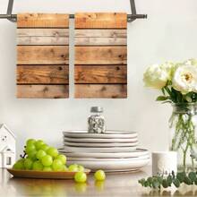 Prosop de mână unic și texturat cu model de lemn, cu gaură realistă pentru noduri, lavetă de vase, lavetă de curățare, prosop, batistă, prosop decorativ, accent perfect pentru bucătărie și sufragerie, potrivit pentru bucătărie, sufragerie, hotel, petrecere