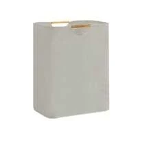 1个大容量可折叠洗衣篮，日式