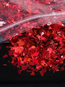 1Bag 10G Holographic Asymmetrical Nails Glitter Flakes Shiny Sequins For Manicure Diy Design Nail Art Decorations Accessories Nail Supplies Nails Nail Charms Nail Gems