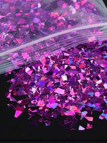 1Bag 10G Holographic Asymmetrical Nails Glitter Flakes Shiny Sequins For Manicure Diy Design Nail Art Decorations Accessories Nail Supplies Nails Nail Charms Nail Gems