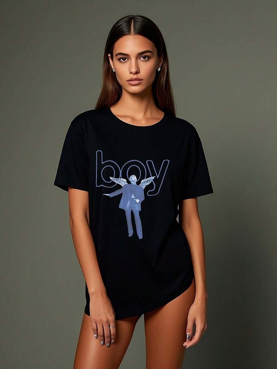 180g Pure Cotton T-Shirt Lukes Hemmings Boy Awesome 100%  Tee Shirt Short Sleeve T Shirt Round Neck Clothing Birthday Gift