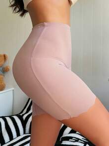 Women's High Waist Butt Lifting Seamless Yoga Pants, Comfortable Waist Slimming Thin Base Layer Shapewear