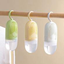 1 Set Of 6, With Hooks To Hang ABS Plastic Dehumidifier, Reusable Cycle Absorber, Desiccant And Dehumidifier, Inner Bag Desiccant, Suitable For Bedroom, Bathroom, Wardrobe, Moisture-Proof Accessories, No Need To Plug In, Essential For Home Life ,Dehumidifier For Home