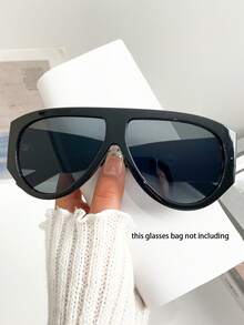 Gafas de moda envolventes y sobredimensionadas de estilo retro, gafas de estilo vintage elegante para pareja, para eventos al aire libre, uso diario, diseño casual y sencillo para verano, playa, vacaciones y viajes - Multicolor - Ver 16