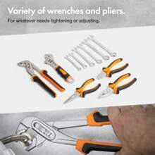 Socket & Tool Set, 256 Piece Tool Set With Socket Set, In Heavy Duty Storage Case, Everything You Need For DIY, Workshop & Garage, Spanners, Pliers, Screwdrivers & Grips