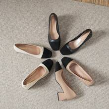 Women Pumps - 5公分卡其 - 查看 1