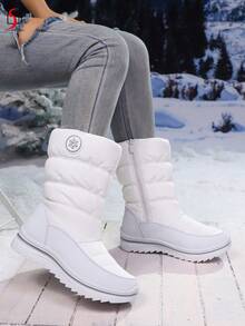 女士雪地靴，保暖内衬加厚防滑防寒舒适冬季雪地靴