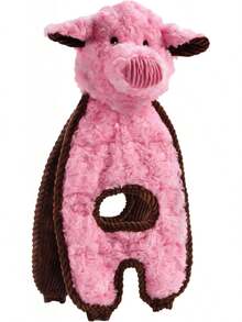Outward Hound By Charming Pet Cuddle Tugs Pig Plush Interactive Dog Tug Toy - 拖船兔 - 查看 6