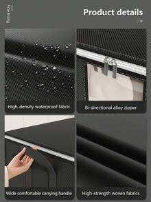 حقيبة تخزين ملونة داكنة قطعة واحدة، مقبض ، حقيبة التخزين المرئية المقاومة للماء، نمط سحاب، سعة كبيرة، كيس تخزين للسفر، شفاف قابل للرؤية، سحاب متين، محفظة قطن مبطنة، وحقيبة تخزين متحركة اليوم الوطني السعودي,اليوم الوطني,توزيعات اليوم الوطني السعودي شنطه,شنطه مدرسه,شنط مدرسيه للبنات منظمات,منظمات التسريحه,منظم اليوم الوطني السعودي,اليوم الوطني,هداياتخزين الملابس منظمي التخزين