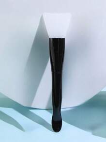 1pc Silicone Spatula Face Mask Brush With Attached Scoop