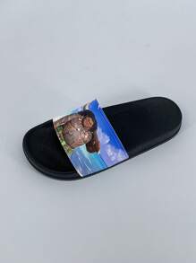Disney Disney Men's Slippers & Sandals, Beach Shoes, Men's Flip Flops, Disney Cartoon Children's Shoes, Boys' Slippers, College Style Slippers, Women's Flip Flops, White Sandals & Slippers, Black Sandals & Slippers, House Slippers, Suitable For Outdoor Slippers, Party Supplies