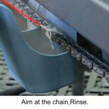 1pc Motorcycle & Bicycle Oil Stain Storage Toolbox, Chain Cleaner, Chain Oil Anti-Splash Tool