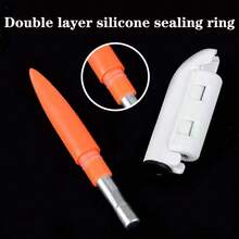 3件/5件（灯+电池）夜钓电子LED发光竿，发光棒CR425电池，高能见度夜钓配件 - 彩色 - 查看 4