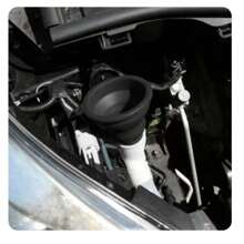 1Pc Color Random, Engine Funnel Automotive General Silicone Liquid Funnel Cleaning Fluid Replacement Foldable Portable Automotive Oil Gasoline Replacement Funnel