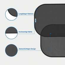 Nuova rete parasole anti-calore per finestrini auto con motivo a leone della foresta dei cartoni animati | Isolamento termico e riduzione della temperatura | Rete parasole con tasso di blocco UV del 99% | Dimensioni L 59*48 cm (forma naturale) | Set da 2 pezzi | Tessuto Oxford ad alta densità | Resistente al sole e durevole | Design a rete ventilata (nessuna perdita di vista)