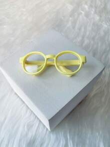 10/5/3/1 pieza (solo accesorios) Gafas de sol versátiles de verano de 17 cm en varios colores, gafas transparentes a juego