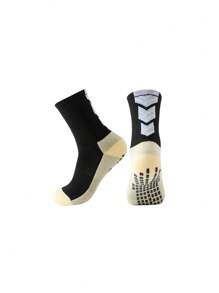 1 Paio Di Nuovi Calzini Sportivi In Silicone Antiscivolo Per Uomo E Donna, Assorbenti, Traspiranti, Per Calcio, Tennis, Pallavolo, Yoga