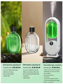 Household USB Rechargeable Intelligent Aromatherapy Essential Oil Spray Machine - Aromatherapy Diffuser, With Night Light Aromatherapy Machine, Wall Mounted Or Independent Electric Air Purifier - Diffuser Combination - View 25